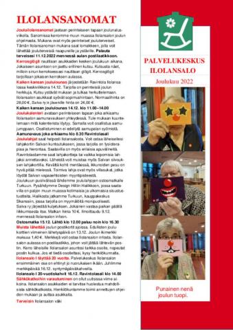 Ilolansanomat 12 2022