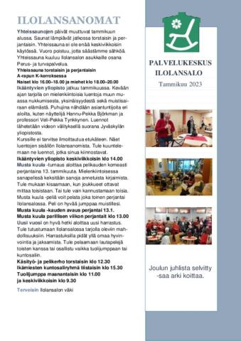 Ilolansanomat 1 2023