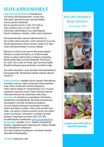 Ilolansanomat 11 2023