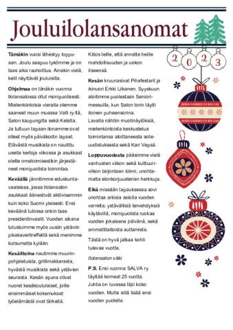Jouluilolansanomat 2013