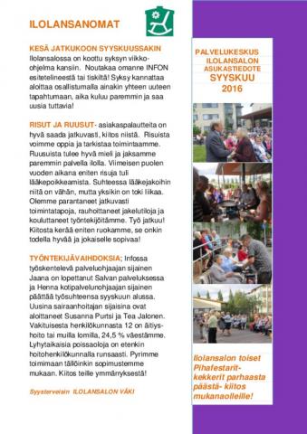 Ilolansanomat 9 2016
