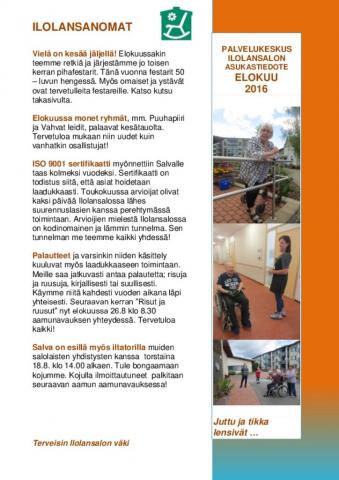 Ilolansanomat 8 2016