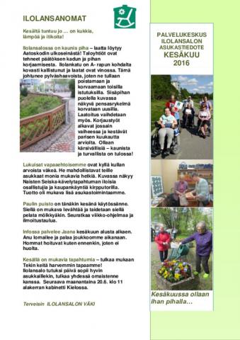 Ilolansanomat 6 2016