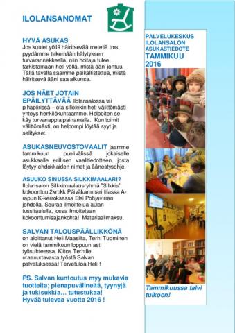Ilolansanomat 1 2016