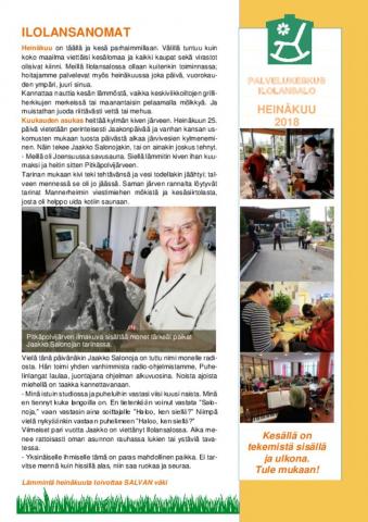 Ilolansanomat 7 2018