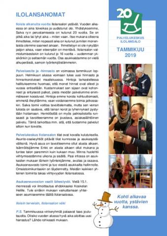 Ilolansanomat 1 2019