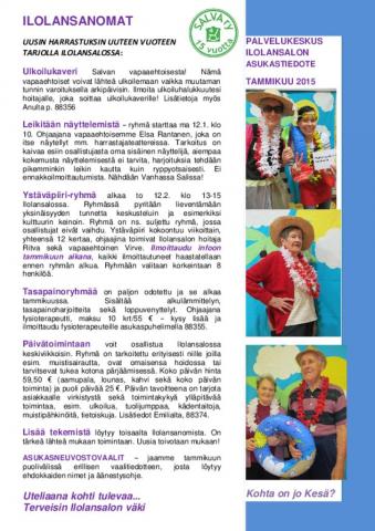 Ilolansanomat 1 2015