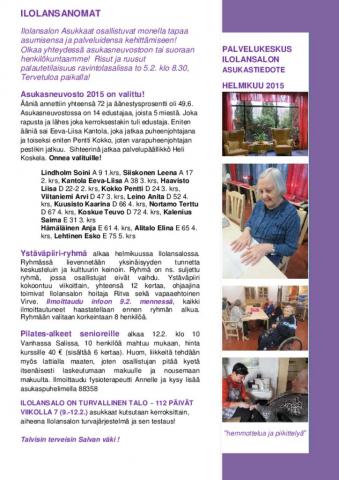 Ilolansanomat 2 2015