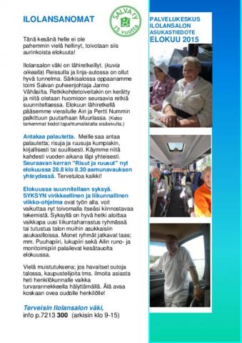 Ilolansanomat 8 2015