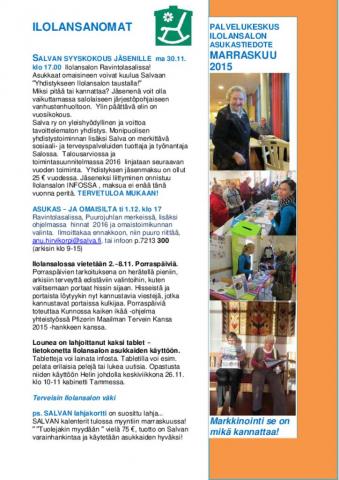 Ilolansanomat 11 2015
