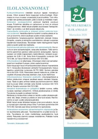 Ilolansanomat 11 2020