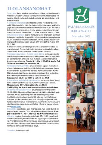 Ilolansanomat 11 2021