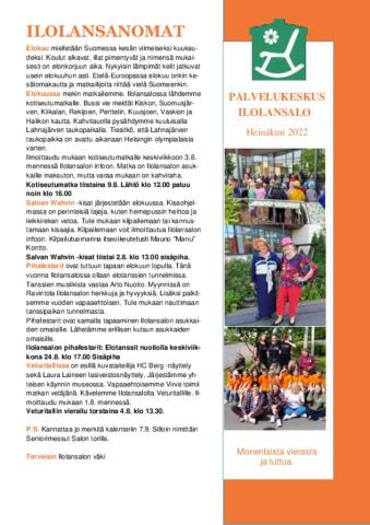 Ilolansanomat 8 2022